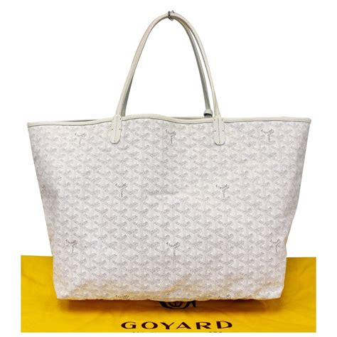 goyard white shoulder bag|Goyard tote bag price uk.